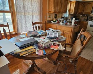 Kitchen before we set-up