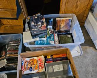 Dvds and vhs