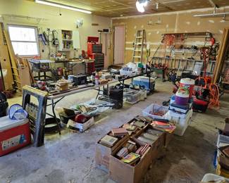 Garage after