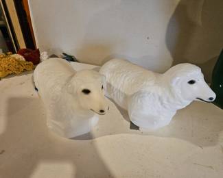 Blowmold sheep