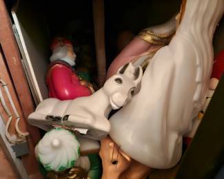 Christmas blow molds