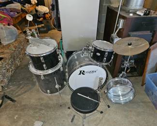 Rogers drum set