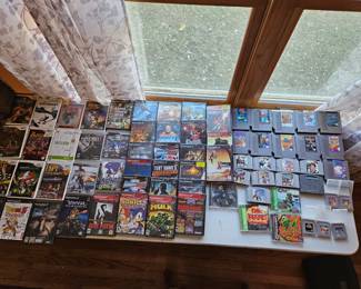 Vintage video games