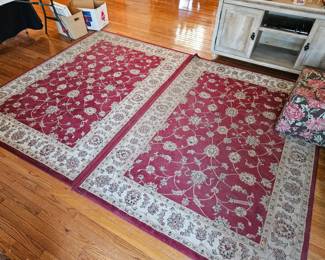 Area rug pair
