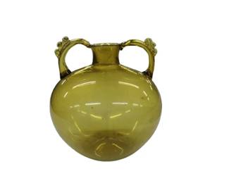 Italian Glass Vessel attributed to Zecchin Soffiati.