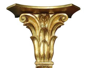 Italian Wall Sconce - Carved