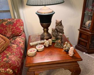 End Table & Lamp