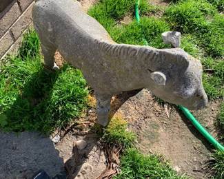 Concrete Horse Statue