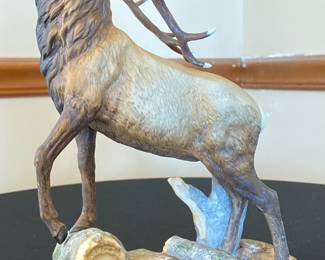 Wilderness Elk By Homco