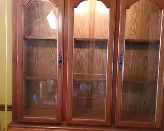 Magnificent 2 Piece China Cabinet 