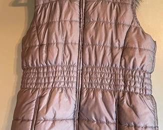 Grey Sleeveless Hooded Parka 