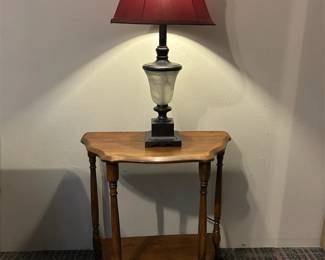 Bedside Wooden Table Lamp