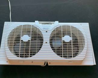 Comfort Zone Twin Window Fan