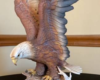 Porcelain Bald Eagle By Homco
