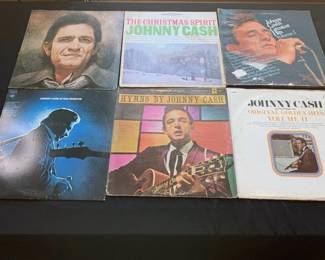 Johnny Cash Record Vinyls