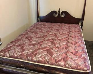 Cherry Tone Full Size Poster Bed Mattresses