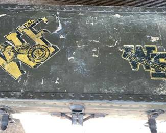 Vintage Army Footlocker