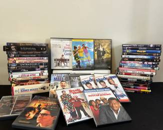 44 DVDs  2 VHS Tapes