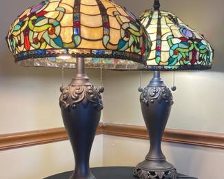 Antique Roadshow Tiffany Style Lamps