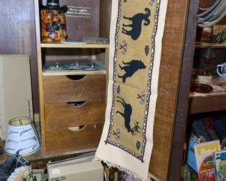 Western tapestry / table runner