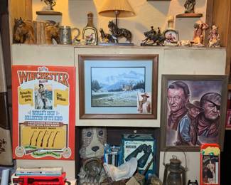 Franklin Mint Western Museum bronze statues