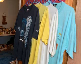 Vintage single stitch owl shirts