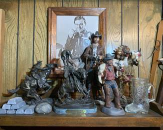 Western statues and figurines