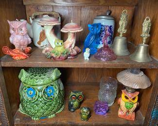 owl oil lamp