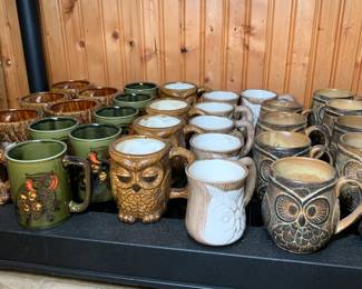 Owl mugs