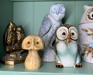 Mushroom shaped owl