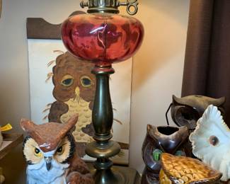 thumbprint glass lamp