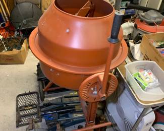 Electric Cement Mixer