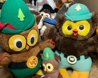 Vintage Woodsy Owl Plush