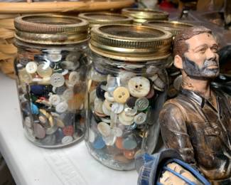 vintage buttons