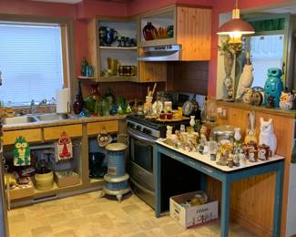 Vintage blown glass