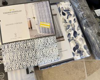 Shower curtains and liners