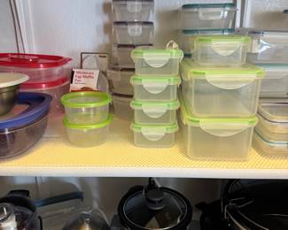 Plastics, small appliances
