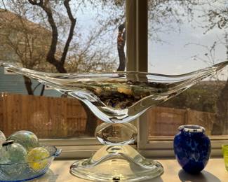 Glass vase