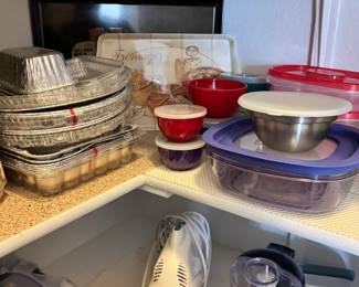 Plastics, small appliances