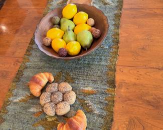 Table runner and decor