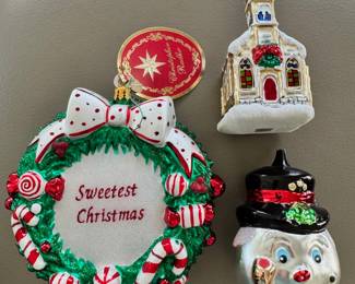 Radko Christmas Ornaments 