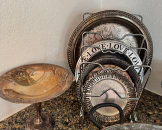 Metal Decor and silver-plate 
