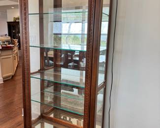 Large lighted display cabinet 
