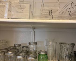Plastics, jars