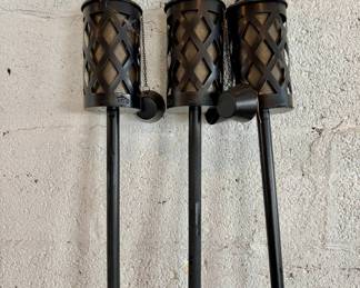 Tiki torches