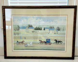 Signed and numbered print