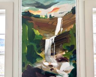 Kaaterskill Falls Painting