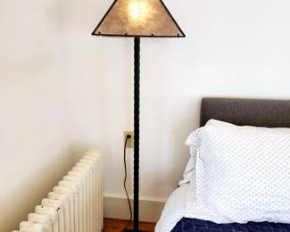 Floor Lamp with Mica shade