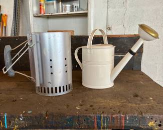 Firestarter and watering can