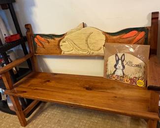 Bunny bench